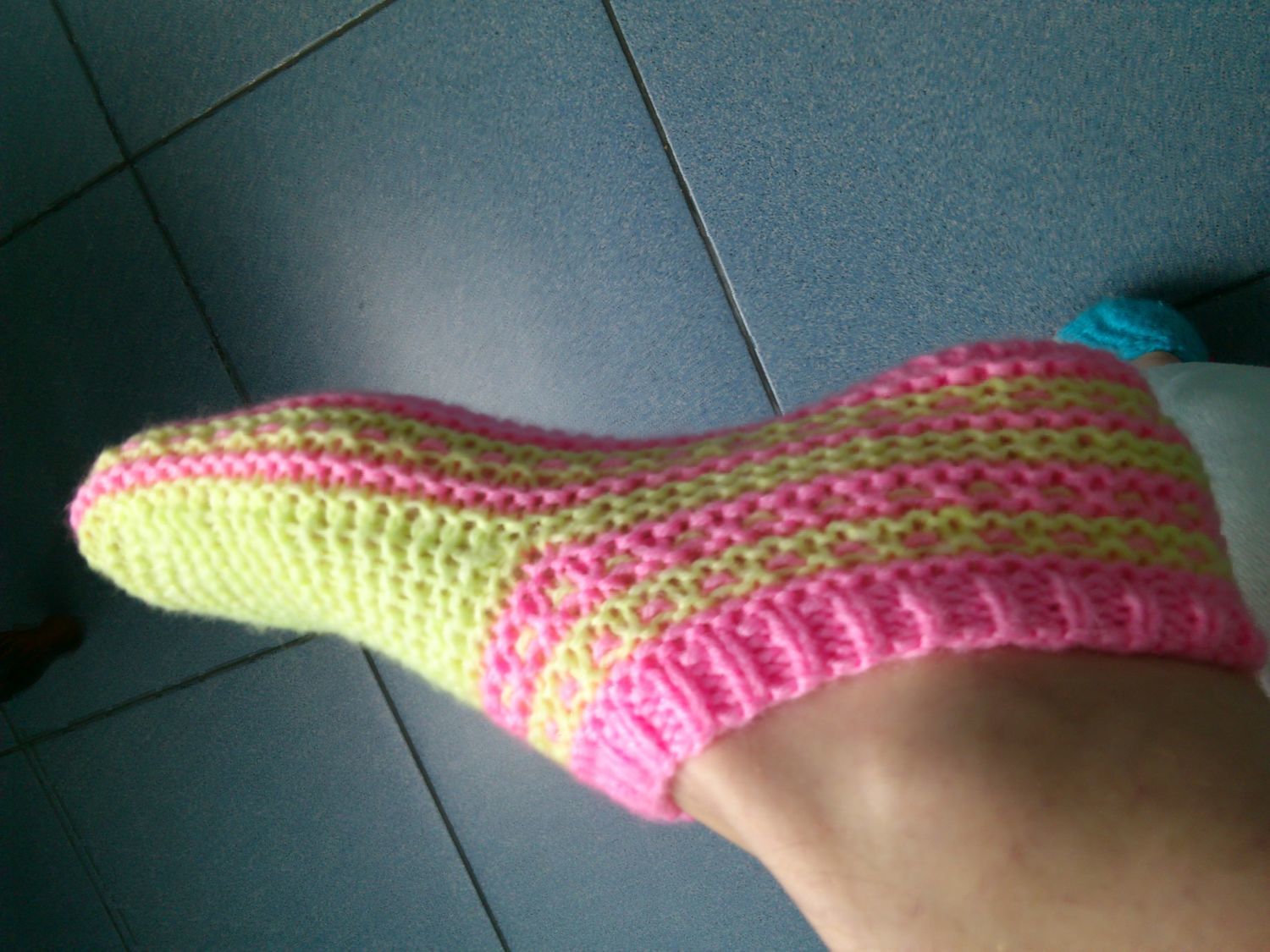 Вязание носков следков
