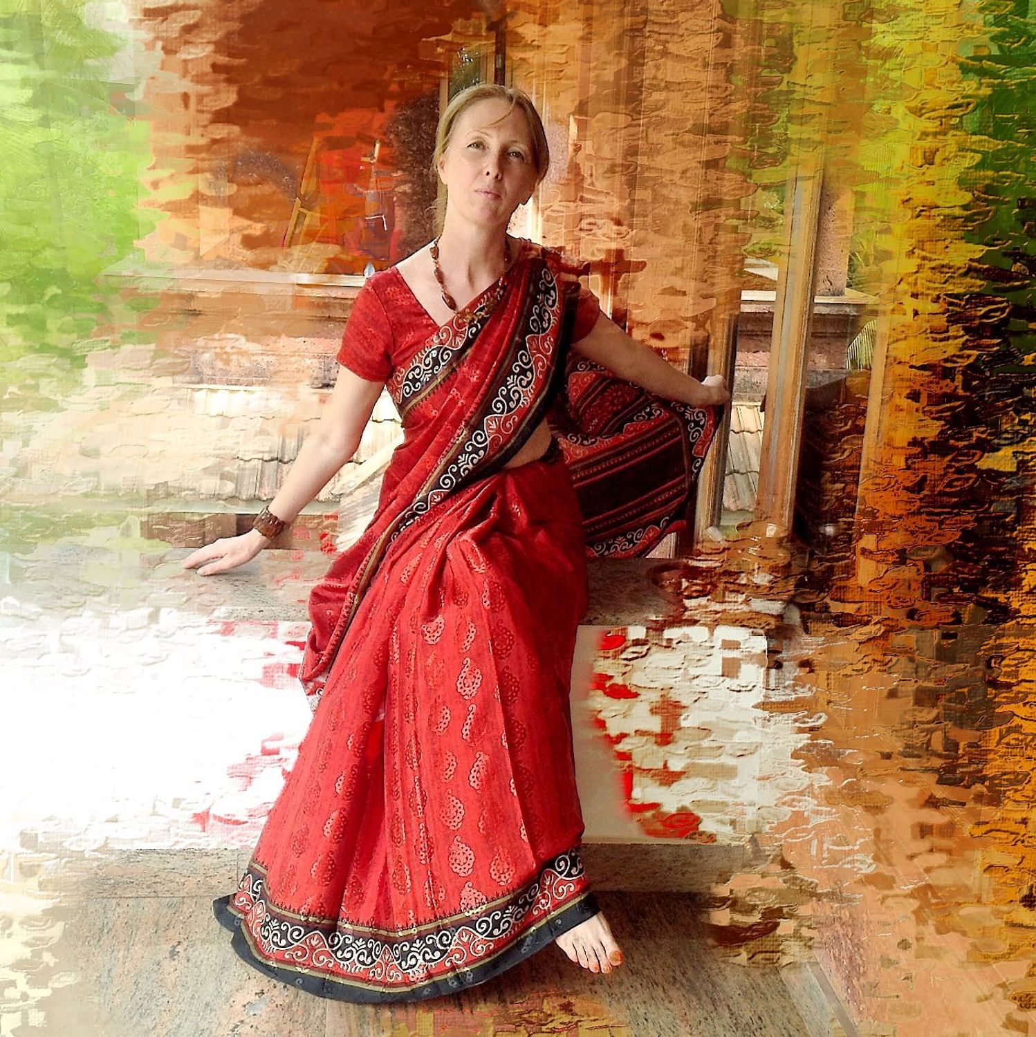 Ашрам в Индии