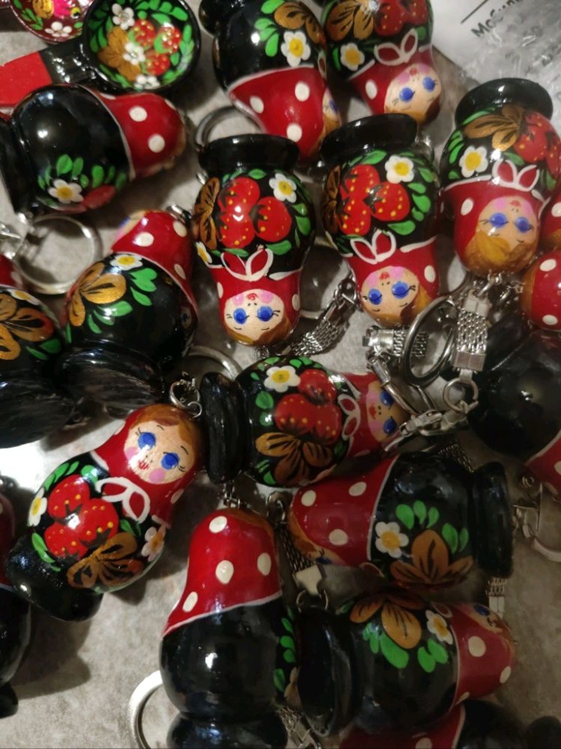 Photo №2 к отзыву покупателя Natalya о товаре Брелок матрешка and 3 more items
