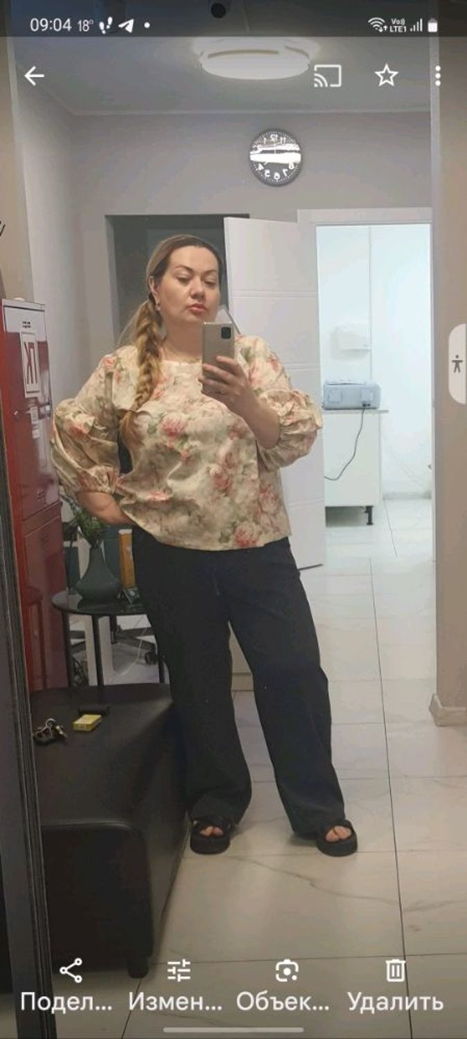 Photo №1 к отзыву покупателя Yuliya о товаре Блуза Бохо, Оверсайз