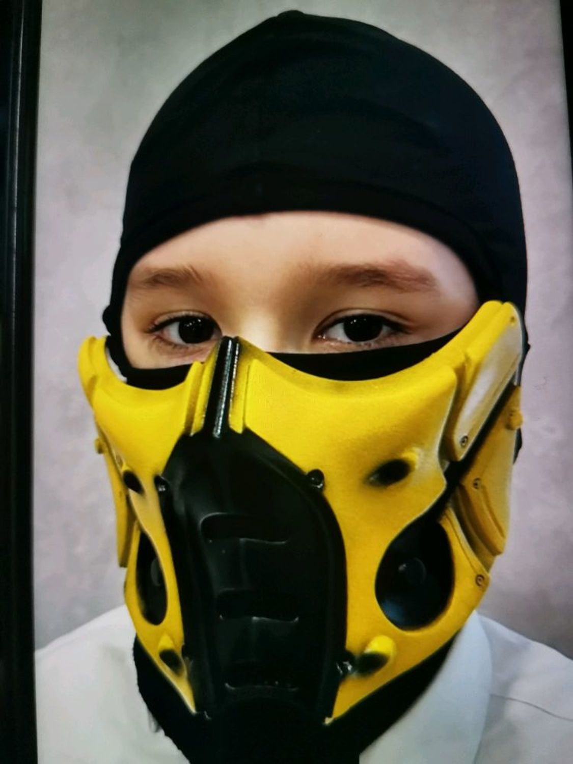 Фото №1 к отзыву покупателя Марат о товаре Кастомная маска скорпиона. Scorpion mask.