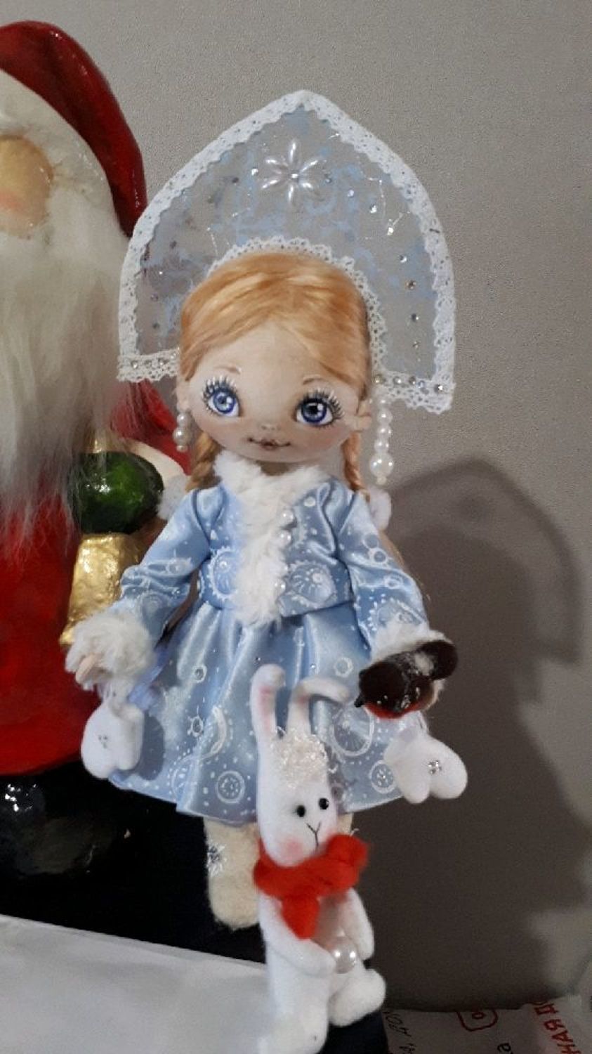 Фото №1 к отзыву покупателя Татьяна о товаре Интерьерная кукла: Снегурочка