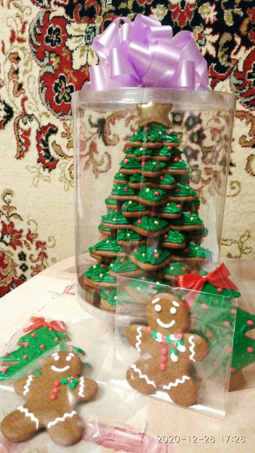 Фото №1 к отзыву покупателя Mariya о товаре Имбирное печенье "Christmas tree" и еще 2 товаров