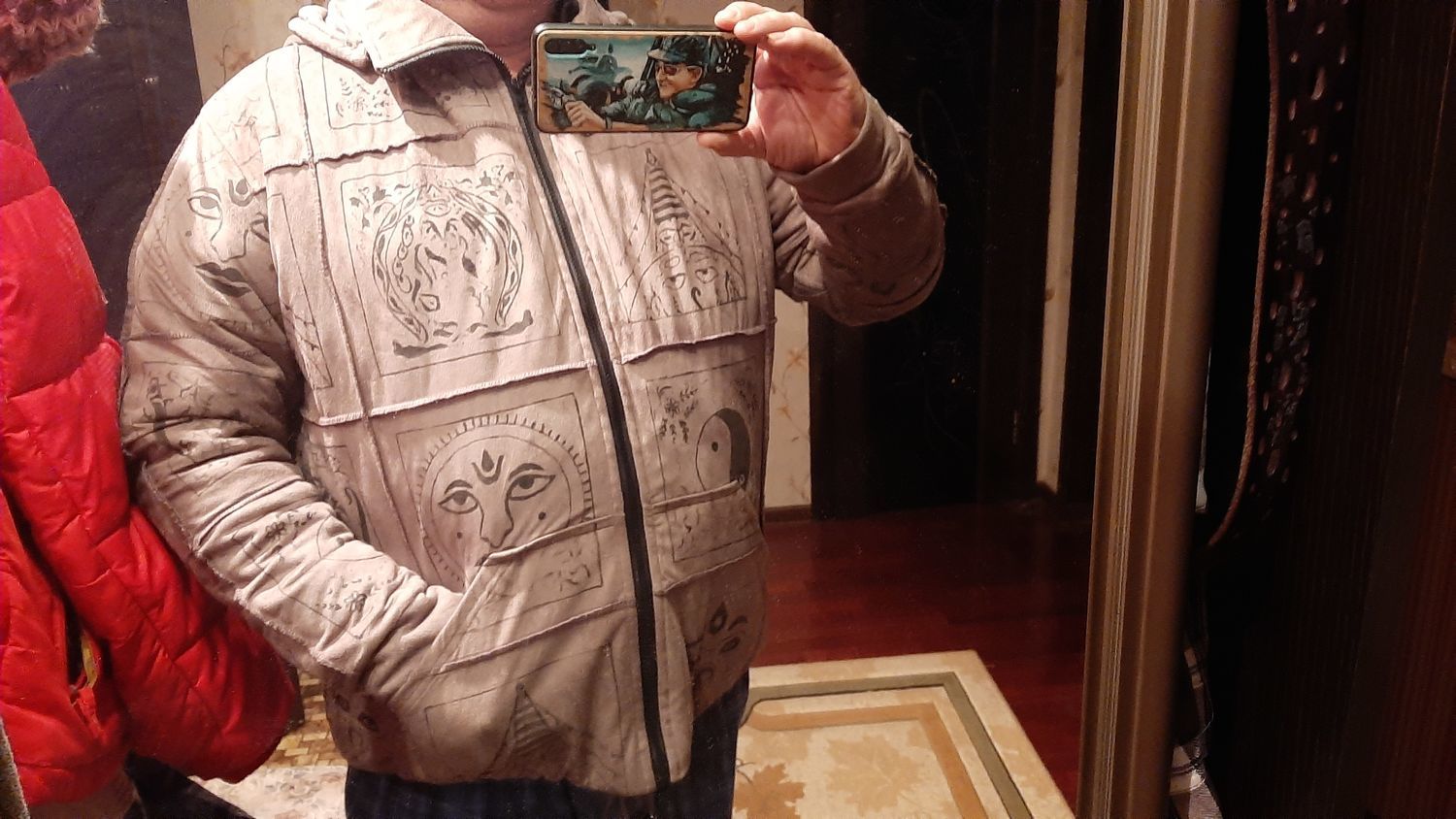 Фото №1 к отзыву покупателя Gamak_Paradise о товаре Куртка утеплённая в стиле печворк