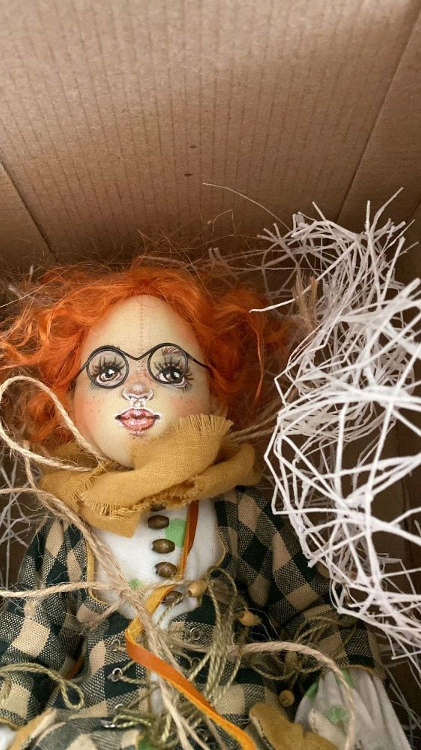 Фото №3 к отзыву покупателя Полещук Юлия о товаре Интерьерная текстильная кукла