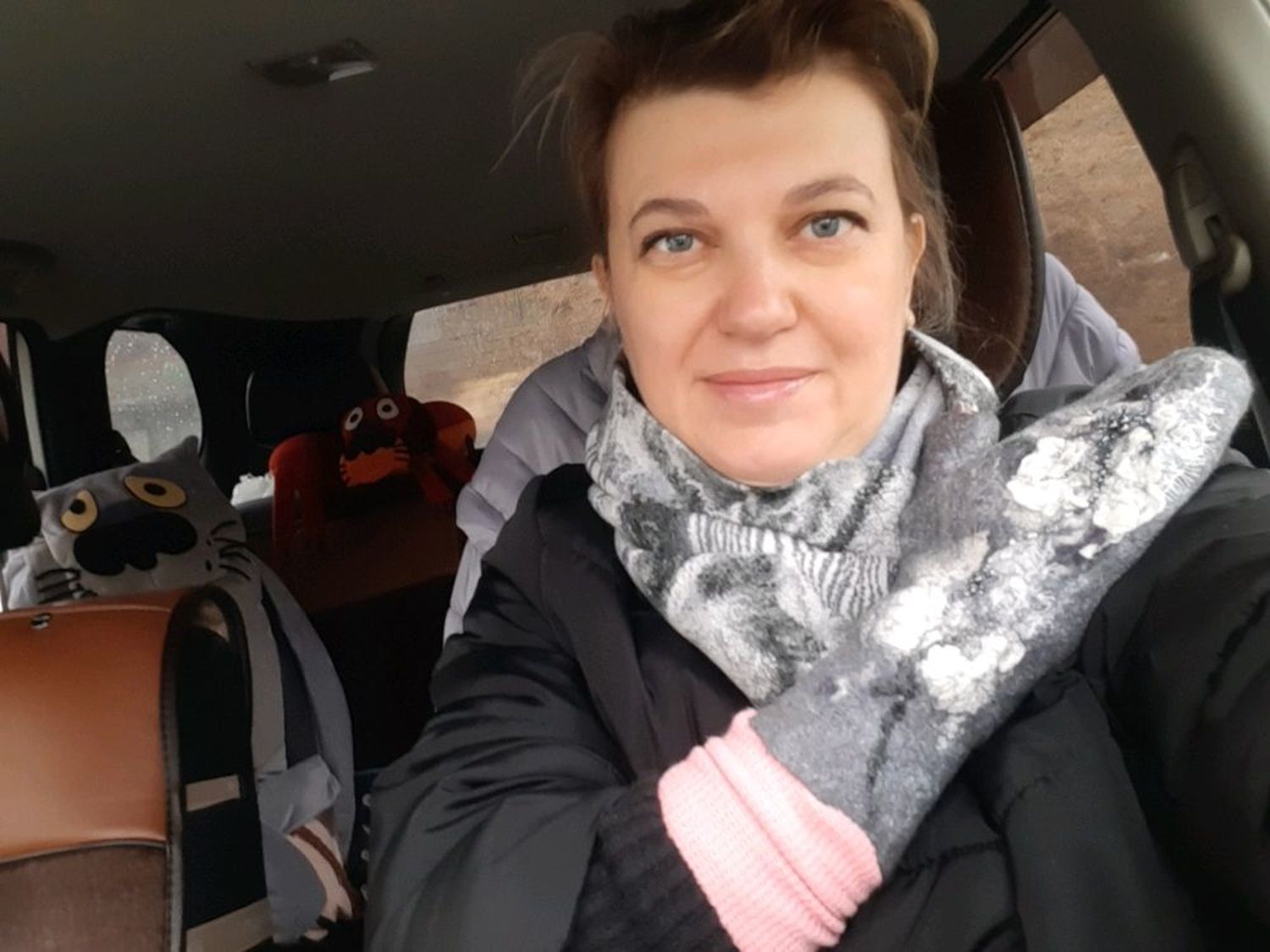 Фото №3 к отзыву покупателя Эльвира о товаре Снуд черно-белый и еще 1 товар
