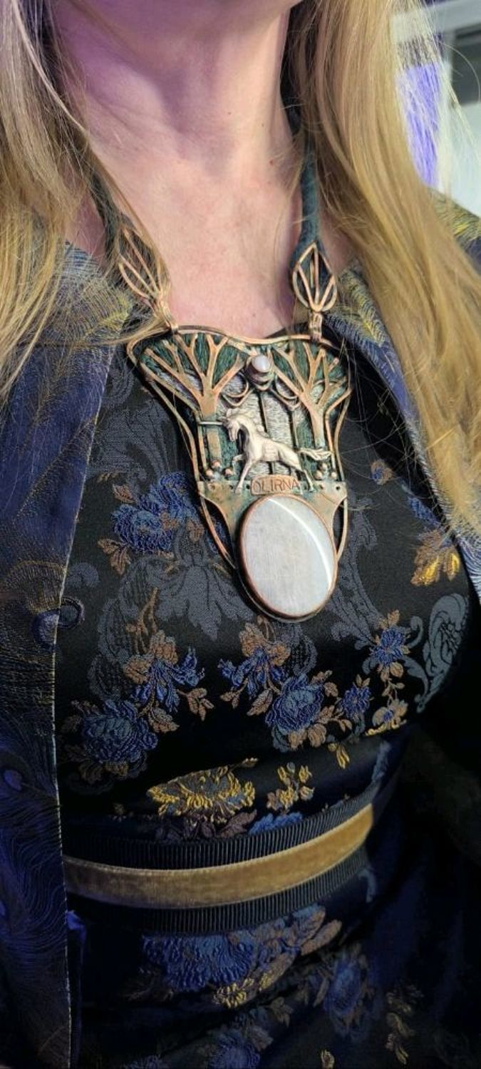 Фото №1 к отзыву покупателя Olesya Danilova о товаре Колье "Ultimum Unicornis "