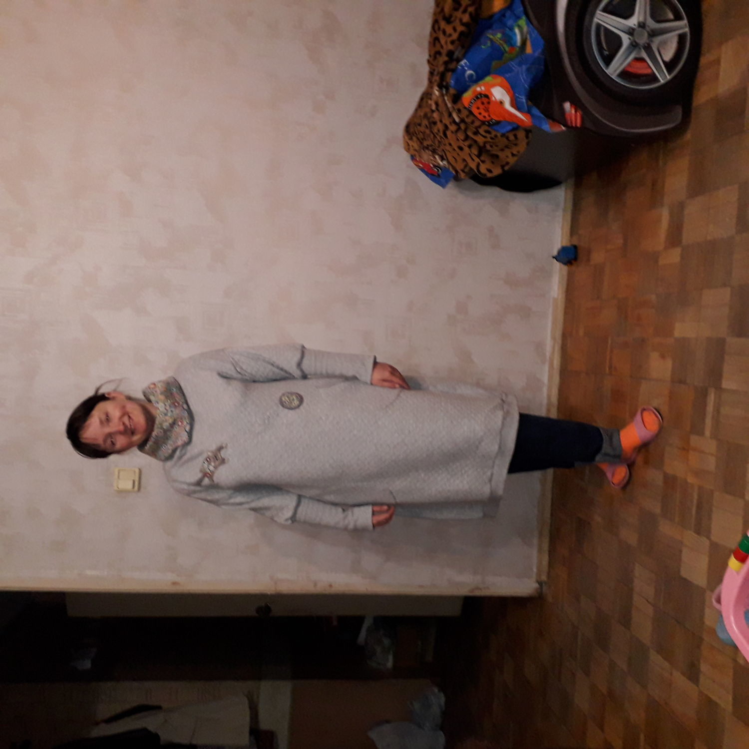 Фото №2 к отзыву покупателя Наталия Устюгова о товаре Платья: Платье " Серый кот"