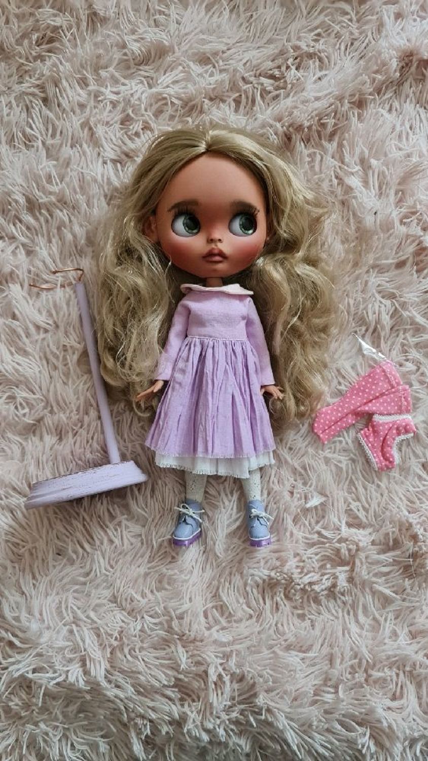 Фото №1 к отзыву покупателя Наталья о товаре Кукла блайз Кастом тбл blythe custom tbl ooak dolls