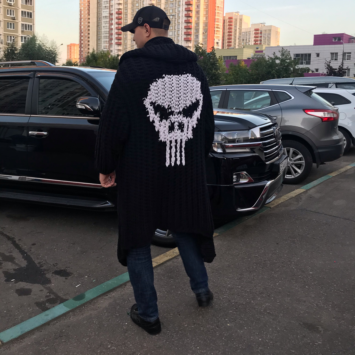 Фото №1 к отзыву покупателя Yakimov Pavel о товаре Кардиган для настоящего мужчины "Каратель"