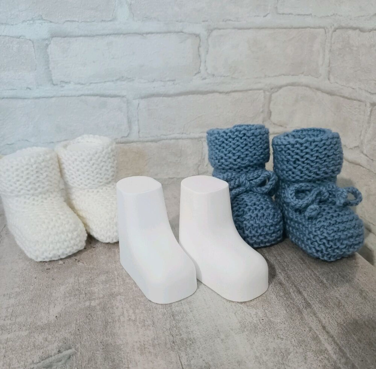Фото №1 к отзыву покупателя Алёна/Chudo_top_knitting о товаре Манекены ножек для пинеток