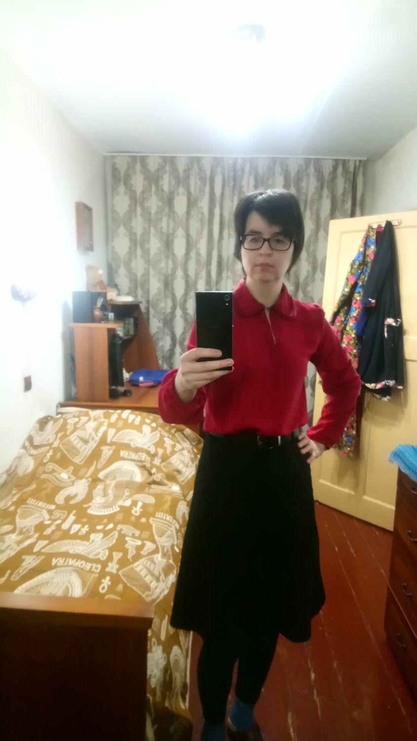 Photo №1 к отзыву покупателя Yuliya о товаре Блуза. Мережка.