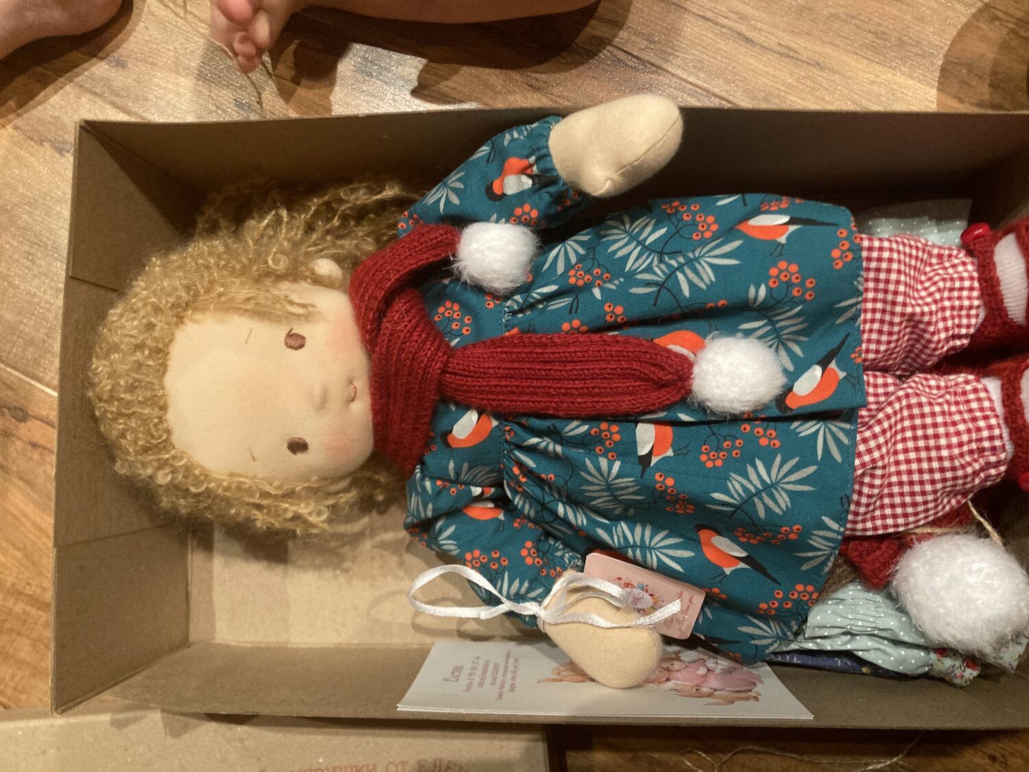 Фото №2 к отзыву покупателя Дарья о товаре Вальдорфская кукла Софийка.