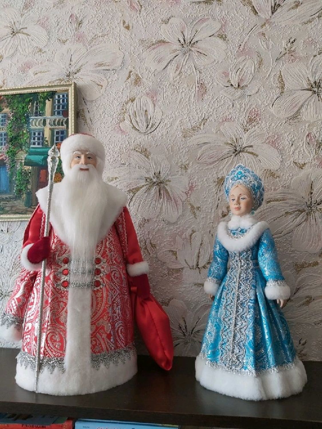 Фото №1 к отзыву покупателя Марина о товаре Дед Мороз и Снегурочка Зимняя Красавица