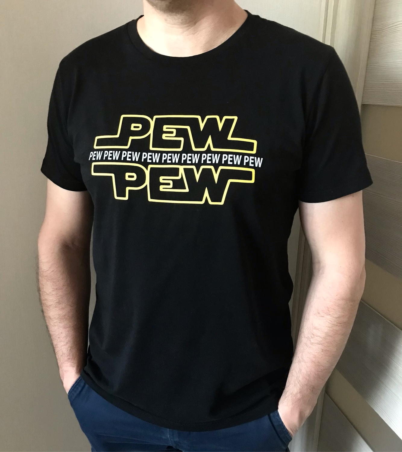 Фото №1 к отзыву покупателя Елена о товаре Футболка Pew Pew Pew  STAR WARS