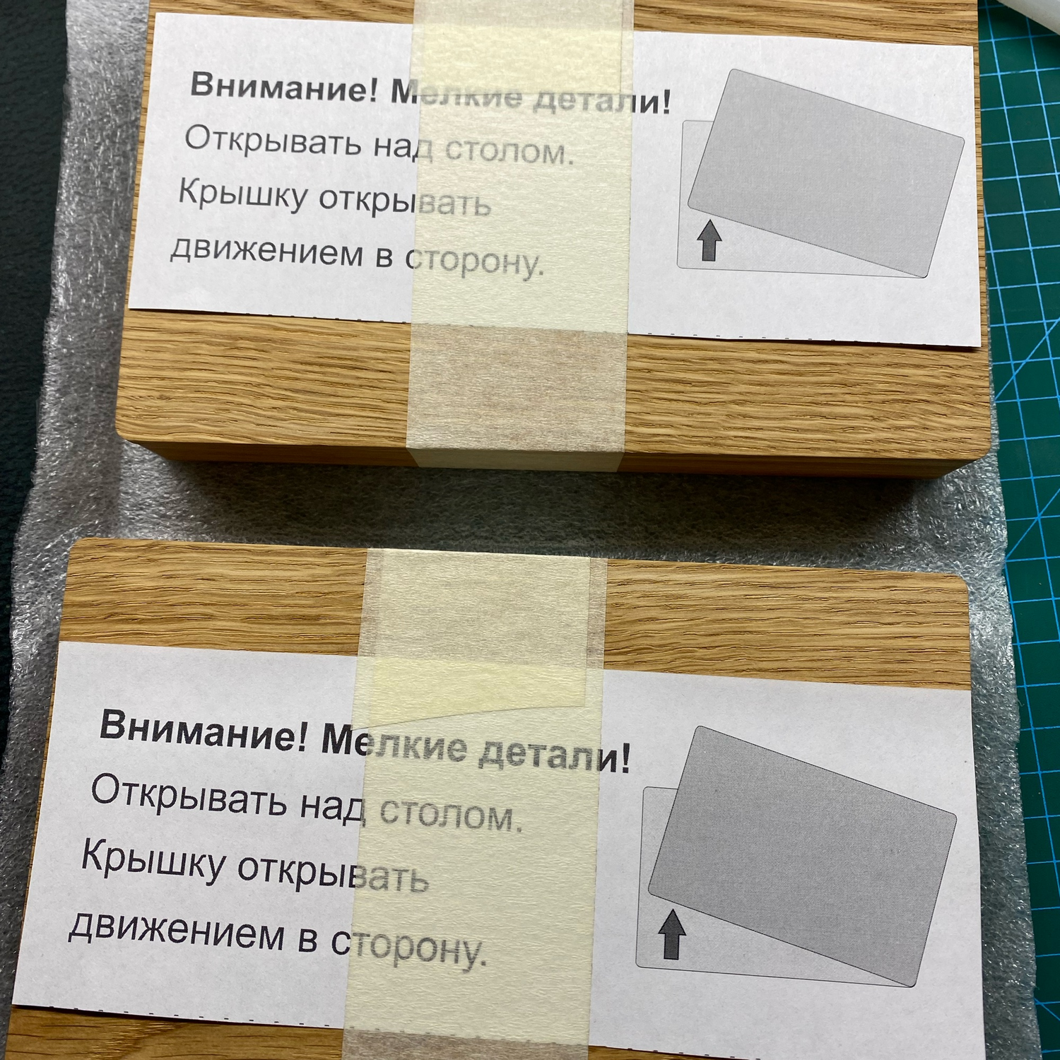 Фото №1 к отзыву покупателя Greencraft о товаре Наборный штамп "Курсив" русский 7 мм с цифрами и знаками