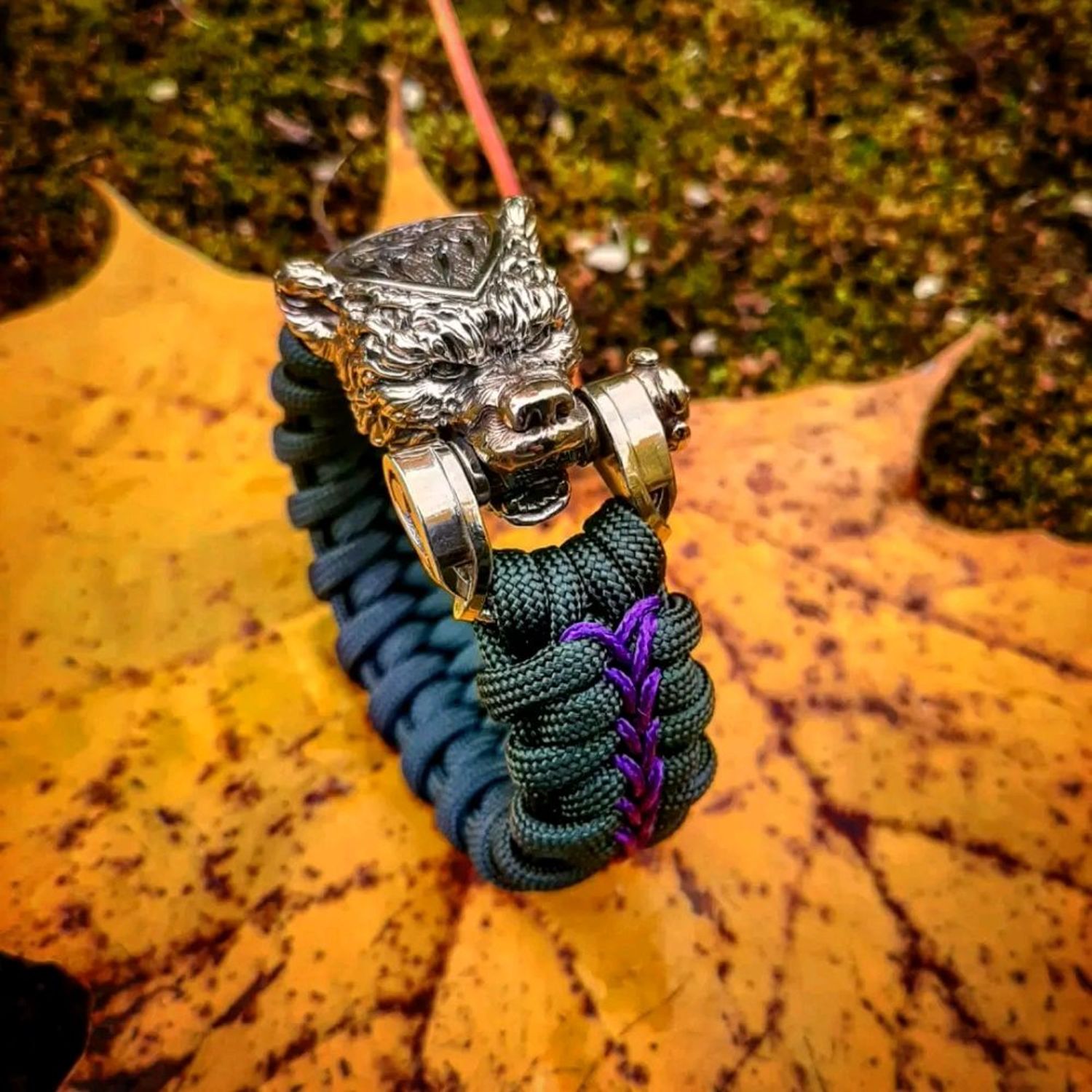 Фото №1 к отзыву покупателя Nov Paracord о товаре Замок для браслета из паракорда, кожи и еще 5 товаров