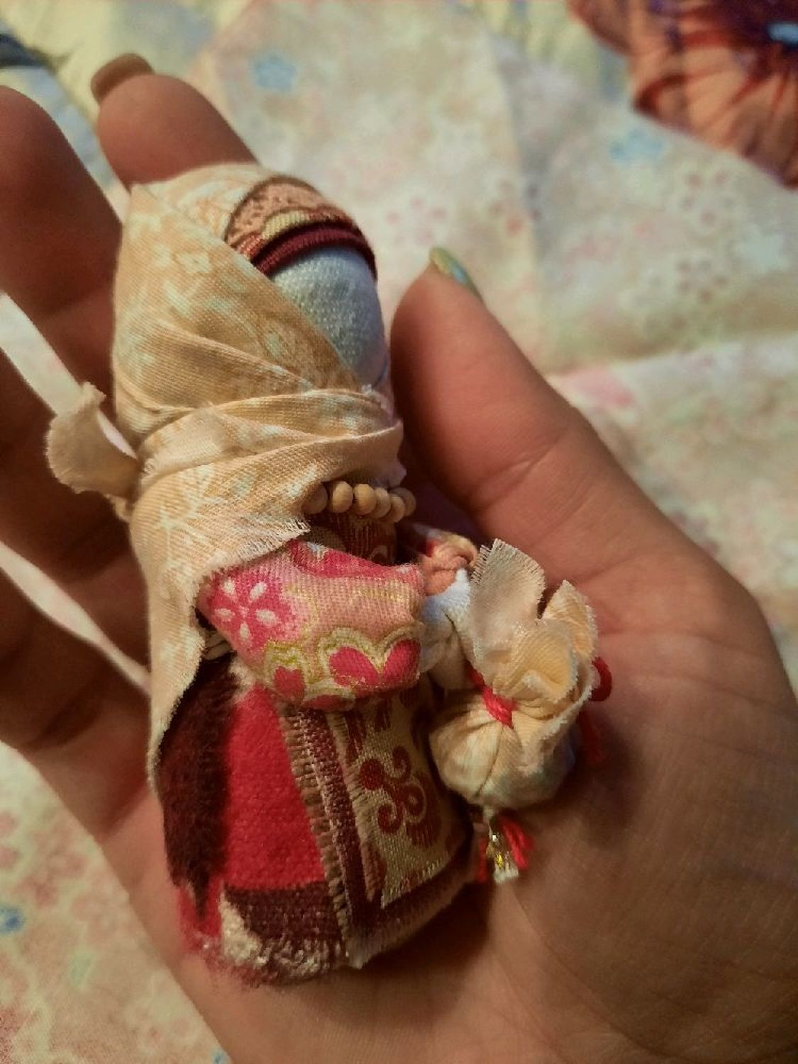 Фото №3 к отзыву покупателя елена о товаре Кукла-оберег Подорожница