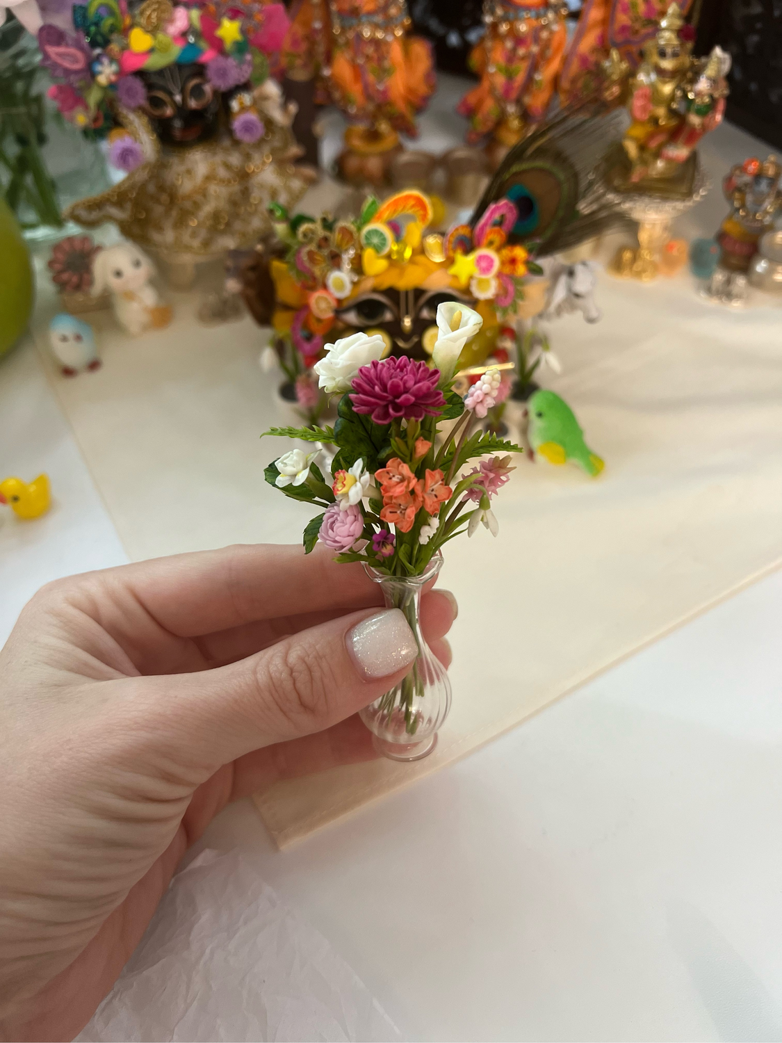 Фото №2 к отзыву покупателя PALINI.ART о товаре Подснежник 1:12 и 1:6.Миниатюрные цветы для декора и еще 14 товаров
