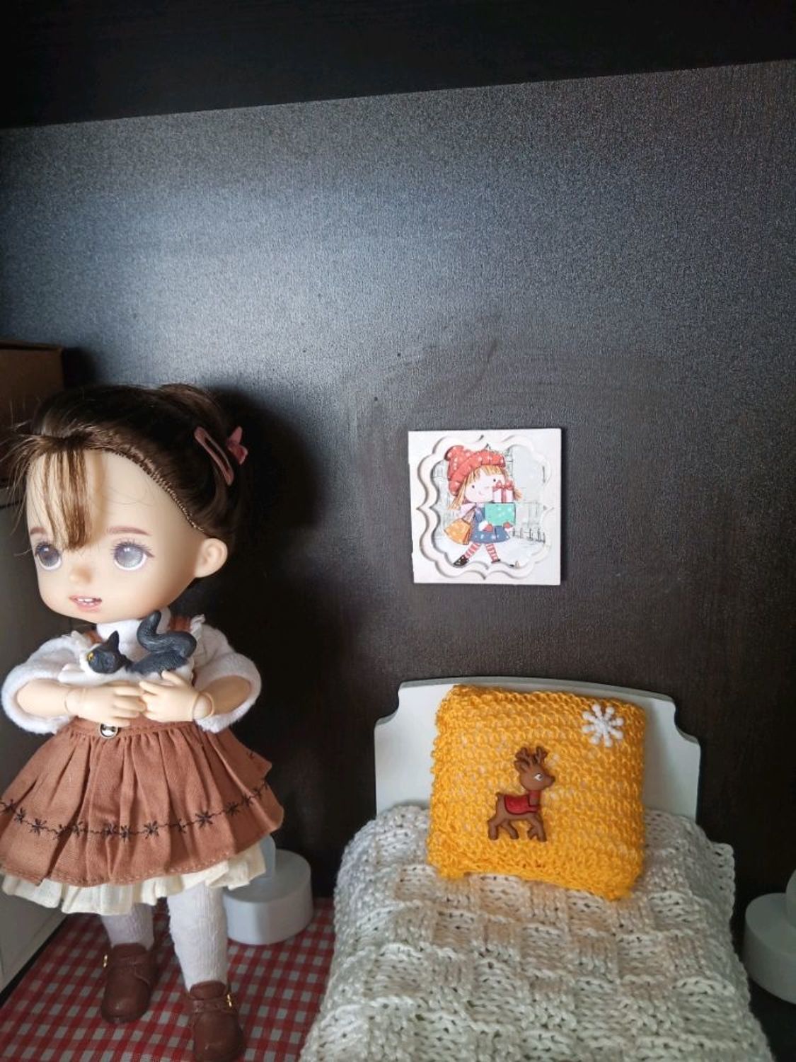 Фото №3 к отзыву покупателя Михайлова Наталия о товаре Мебель для кукол: миниатюрная коляска машинка для кукол, заготовка и еще 2 товара
