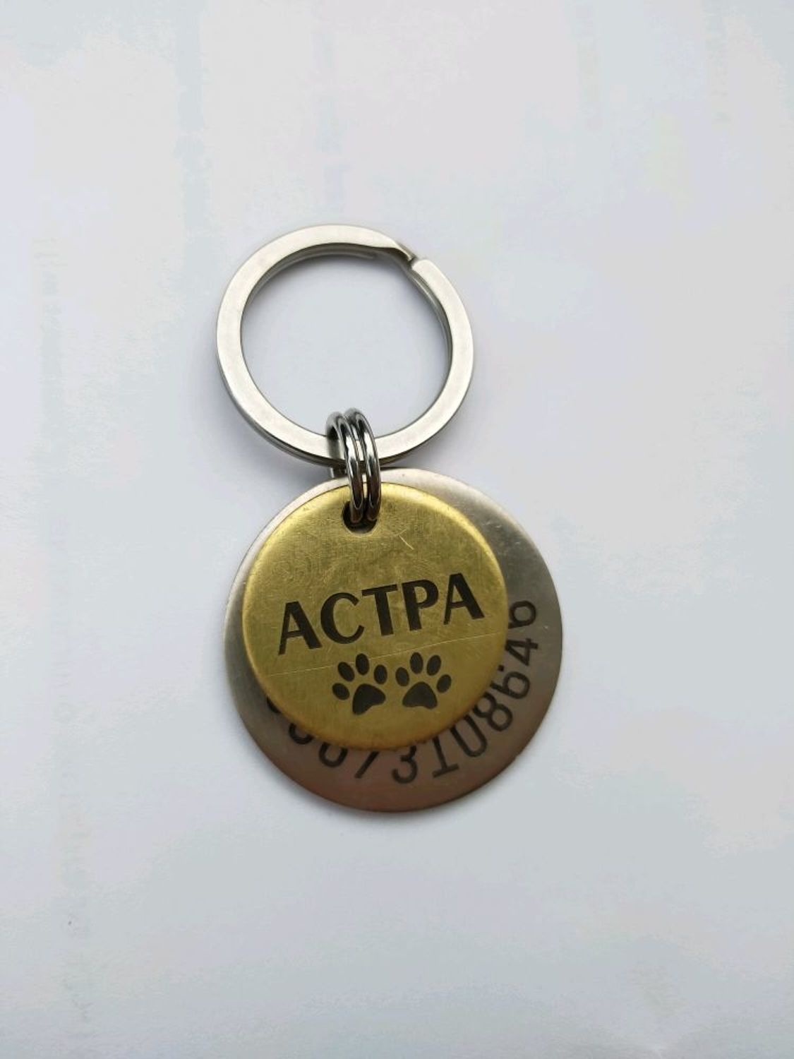 Фото №2 к отзыву покупателя Наталья о товаре Адресник для собаки Сэндвич