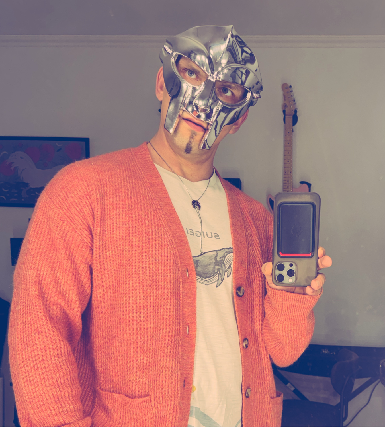 Фото №1 к отзыву покупателя Григорьев Михаил о товаре Маска гладиатора. Mf doom.