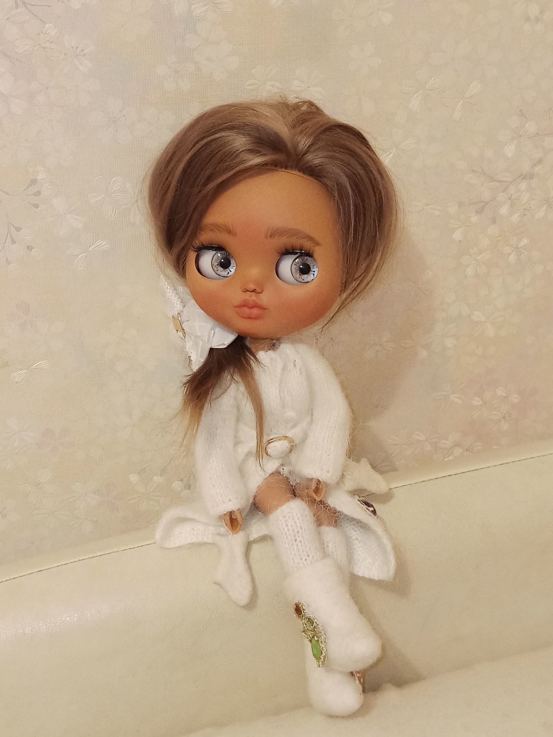 Photo №4 к отзыву покупателя Nadezhda о товаре Кукла Блайз кастом