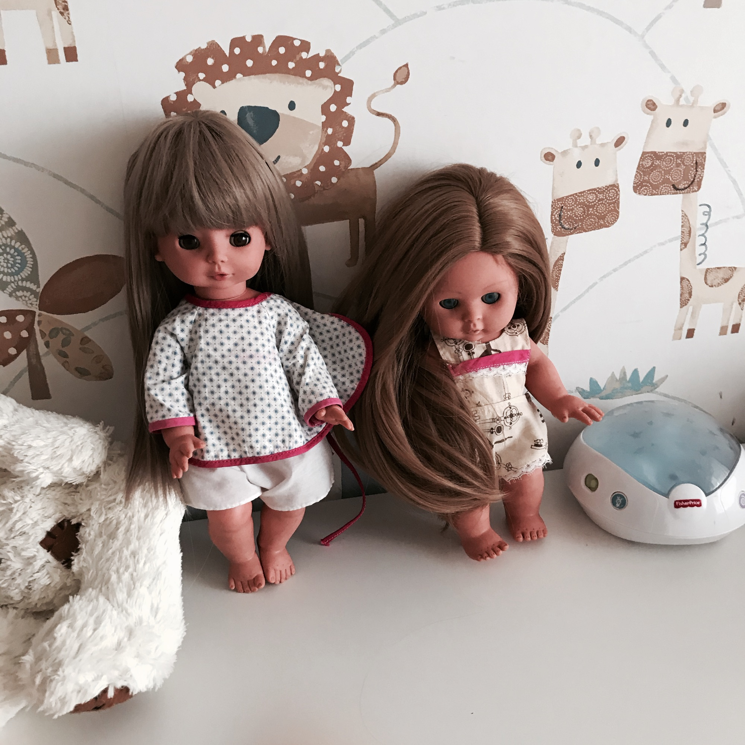 Photo №1 к отзыву покупателя Darya Krasnova  о товаре Парик для кукол локоны and 1 more item