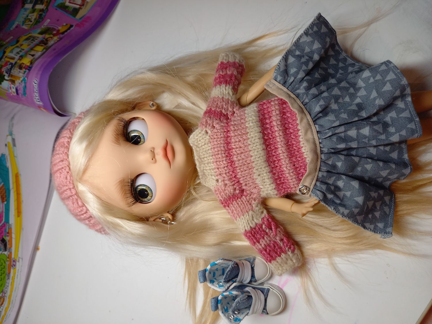 Фото №1 к отзыву покупателя Чиковани Ольга о товаре Кукла Блайз Blythe Doll Custom Ooak