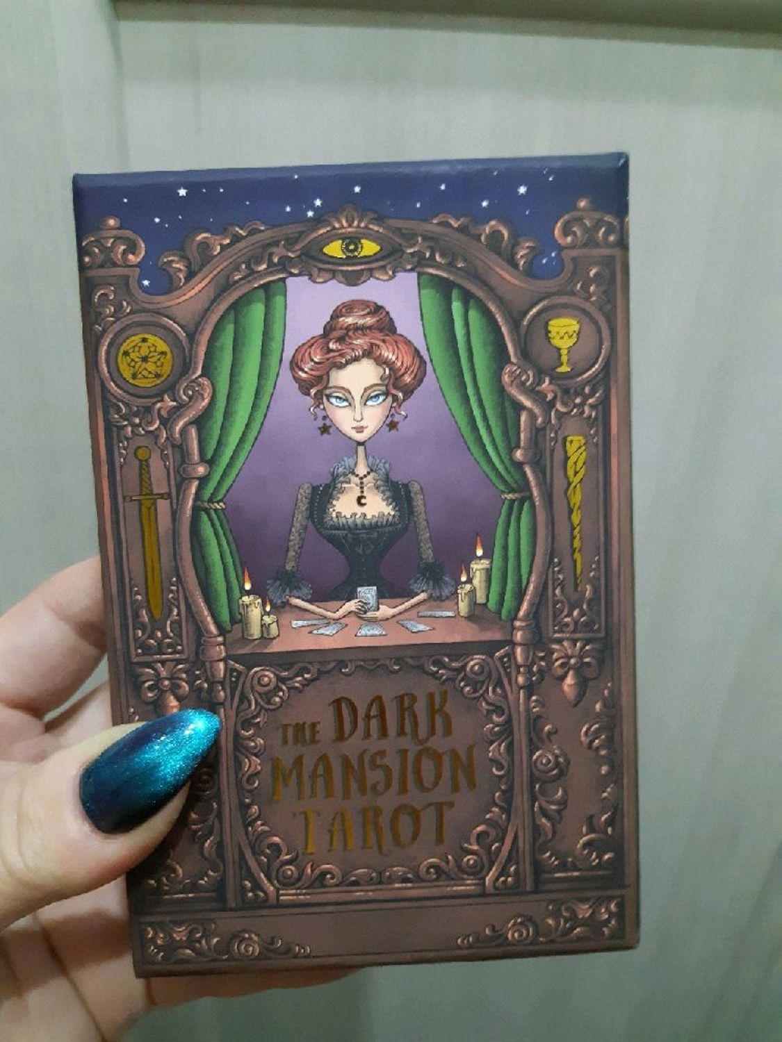 Фото №4 к отзыву покупателя Лариса о товаре Карты Таро Темный особняк (the Dark Mansion tarot) оригинал из Польши