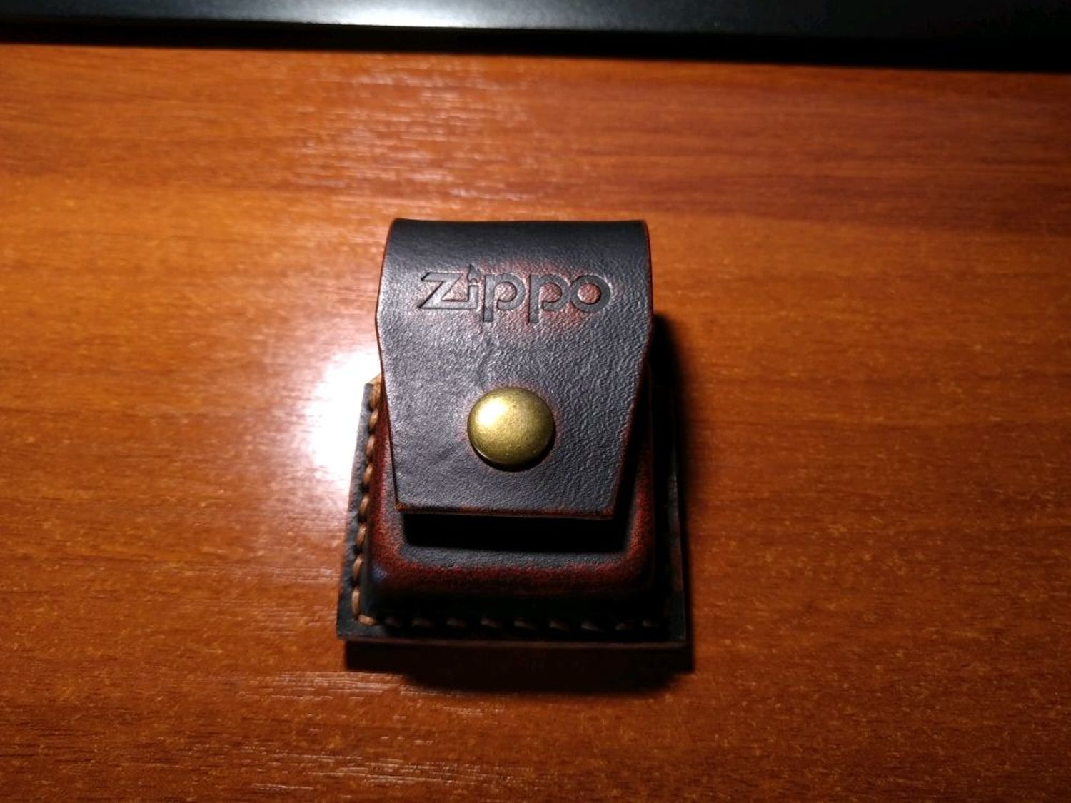 Фото №1 к отзыву покупателя Vorobiano о товаре Чехол: Кожанный для зажигалки ZIPPO