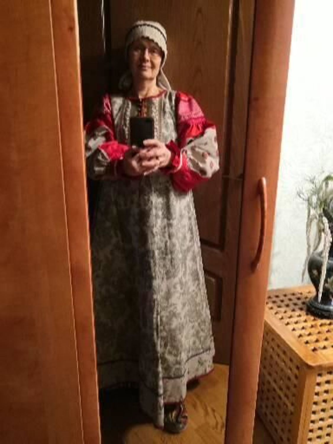 Фото №1 к отзыву покупателя Климова Вера о товаре Косоклинный сарафан
