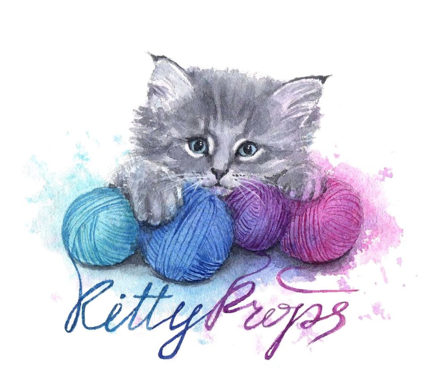 Фото №1 к отзыву покупателя kitty_props о товаре Логотип акварелью Баннеры Визитки Бирочки