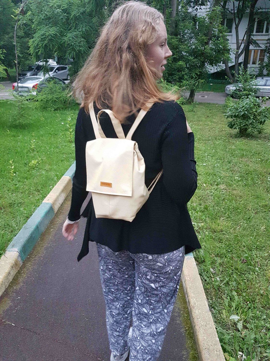 Фото №1 к отзыву покупателя Миша Карпенко о товаре Рюкзаки из экокожи с покрытием "без царапин"