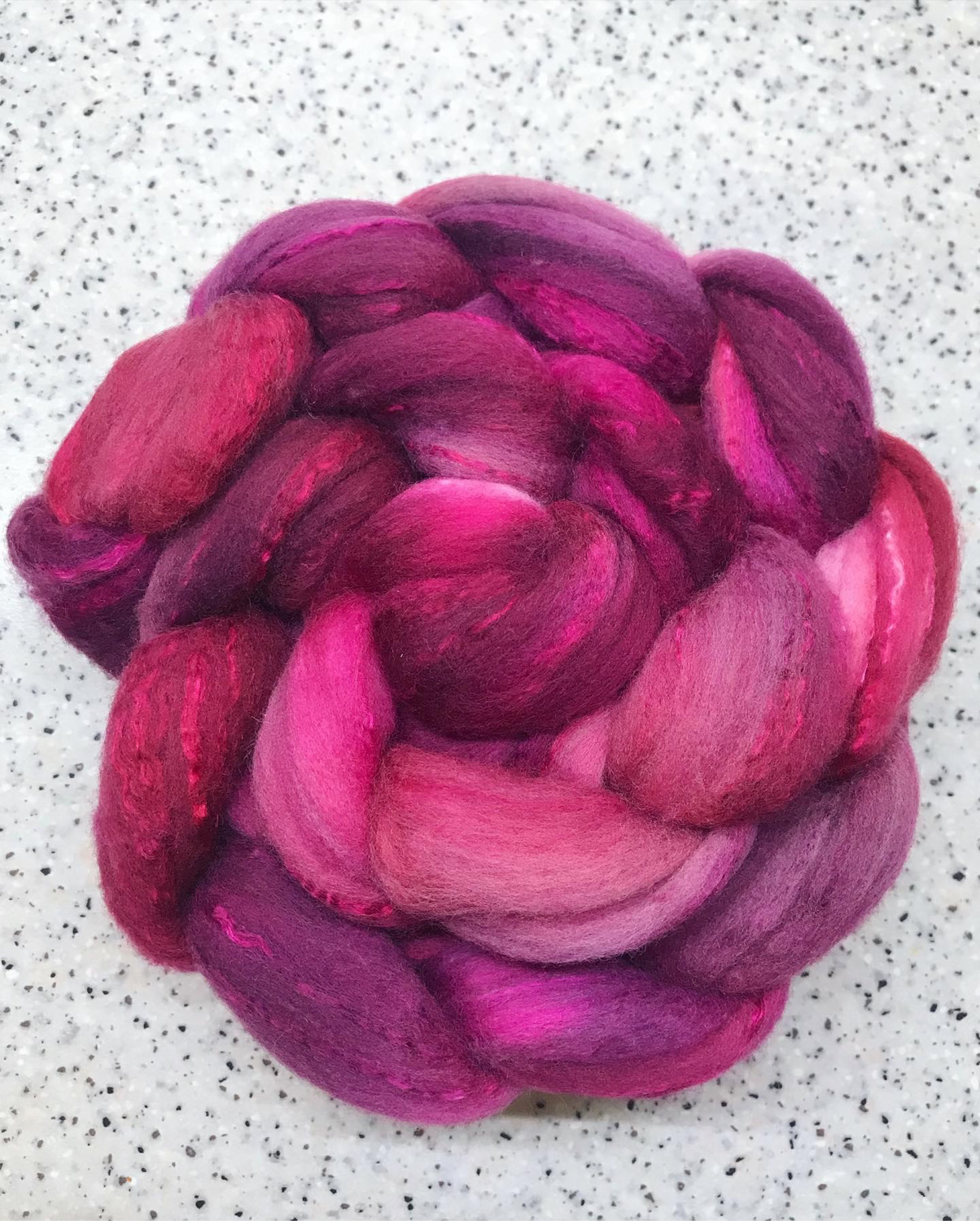 Photo №4 к отзыву покупателя chalsey_knittingthings о товаре Бленд шерсть с шелком