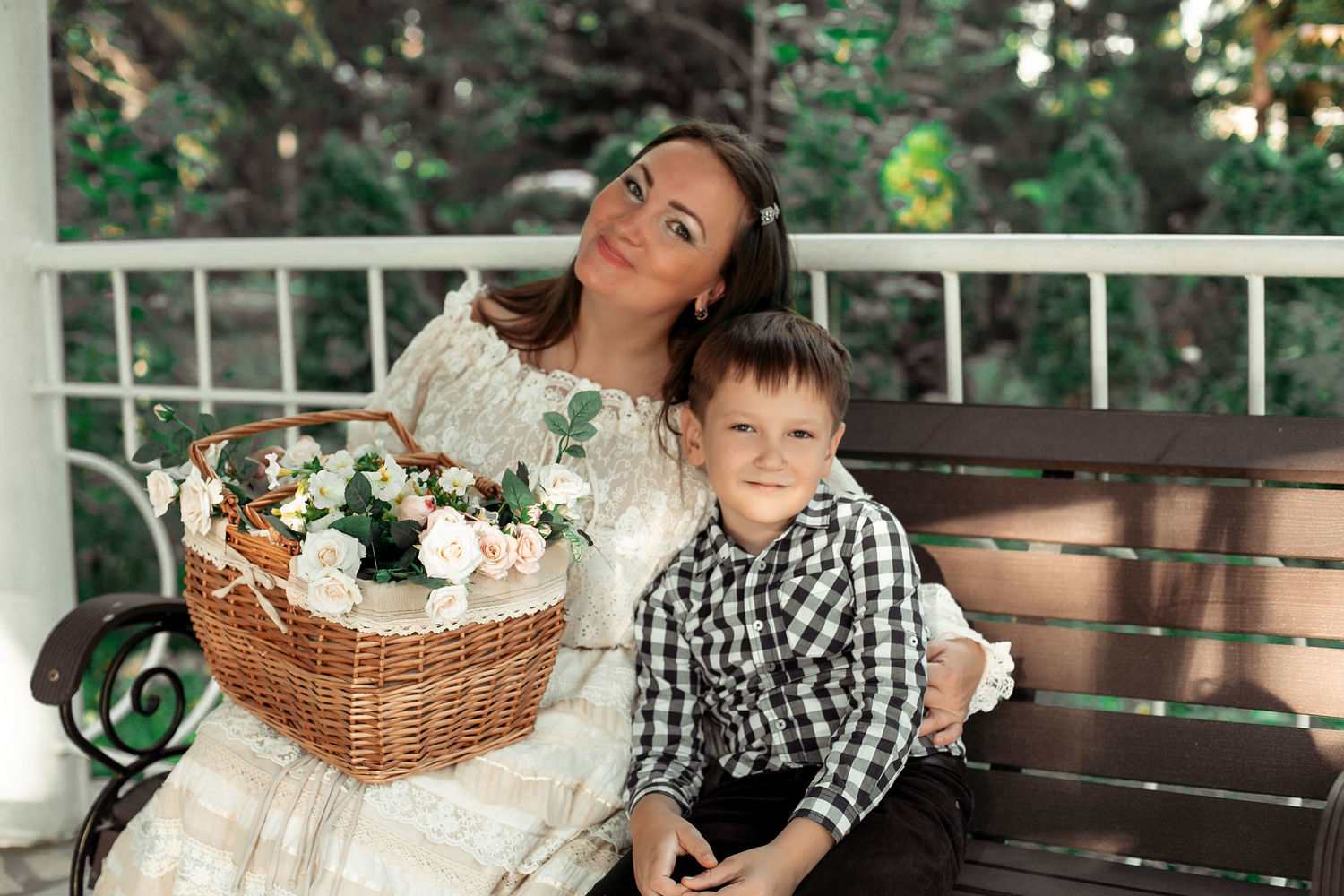 Фото №1 к отзыву покупателя Валентина о товаре Туника в стиле бохо "Каролина. Cream"