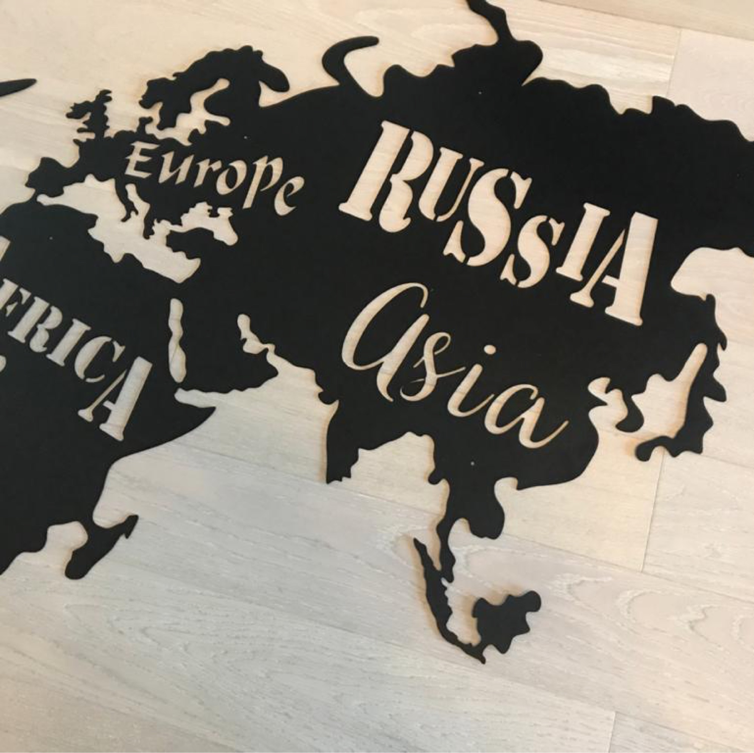 Фото №2 к отзыву покупателя Александра о товаре Карта Мира "CONTINENT"