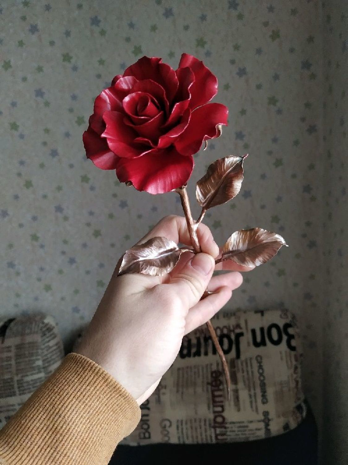 Фото №1 к отзыву покупателя Evgeny Borzunov о товаре Красная Роза (Медь), Модель №2