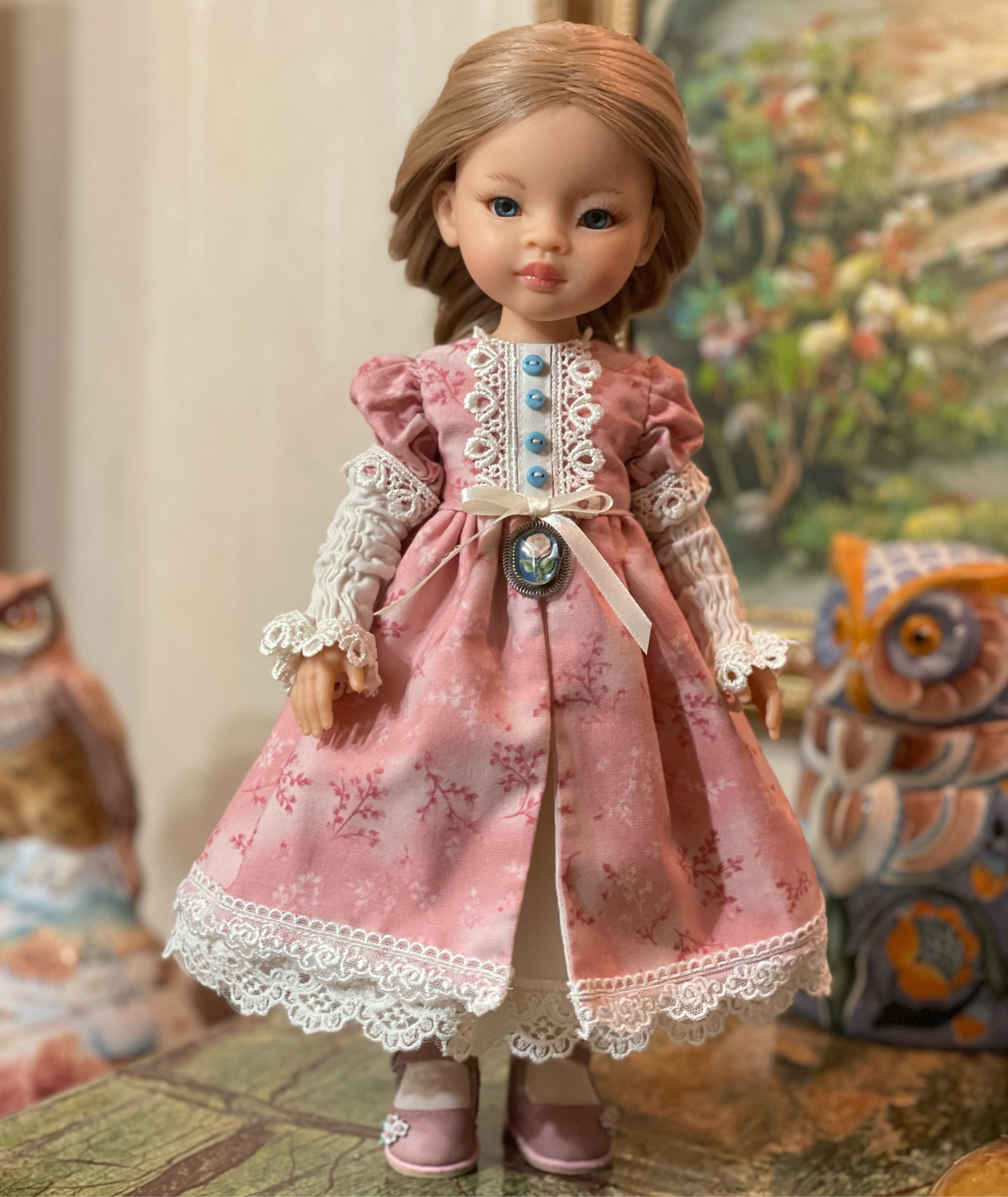 Фото №1 к отзыву покупателя Karasevka о товаре Туфельки для куклы Паола Рейна и еще 1 товар