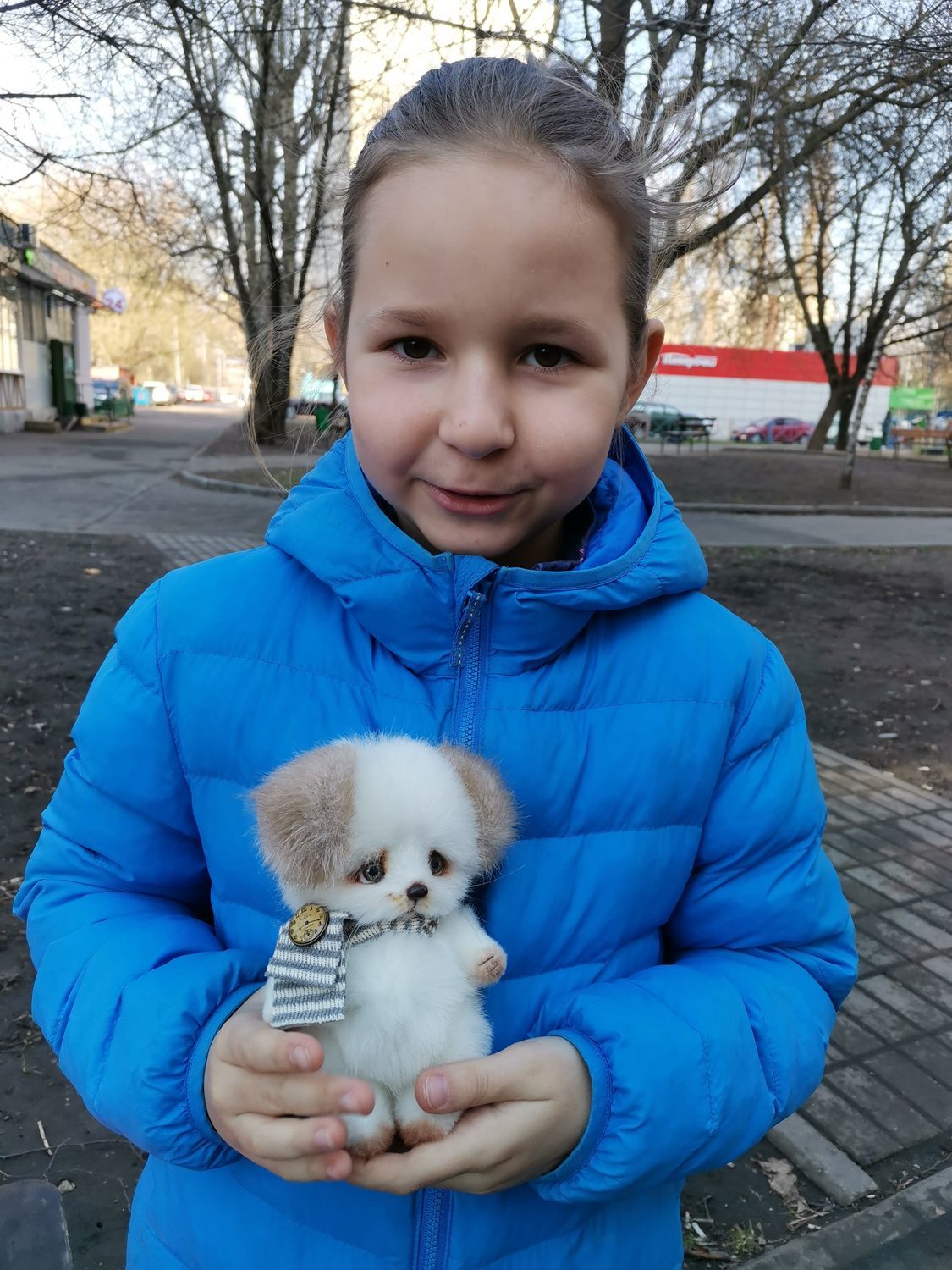 Photo №1 к отзыву покупателя Anna Lomanova о товаре Щенок тедди,15 см
