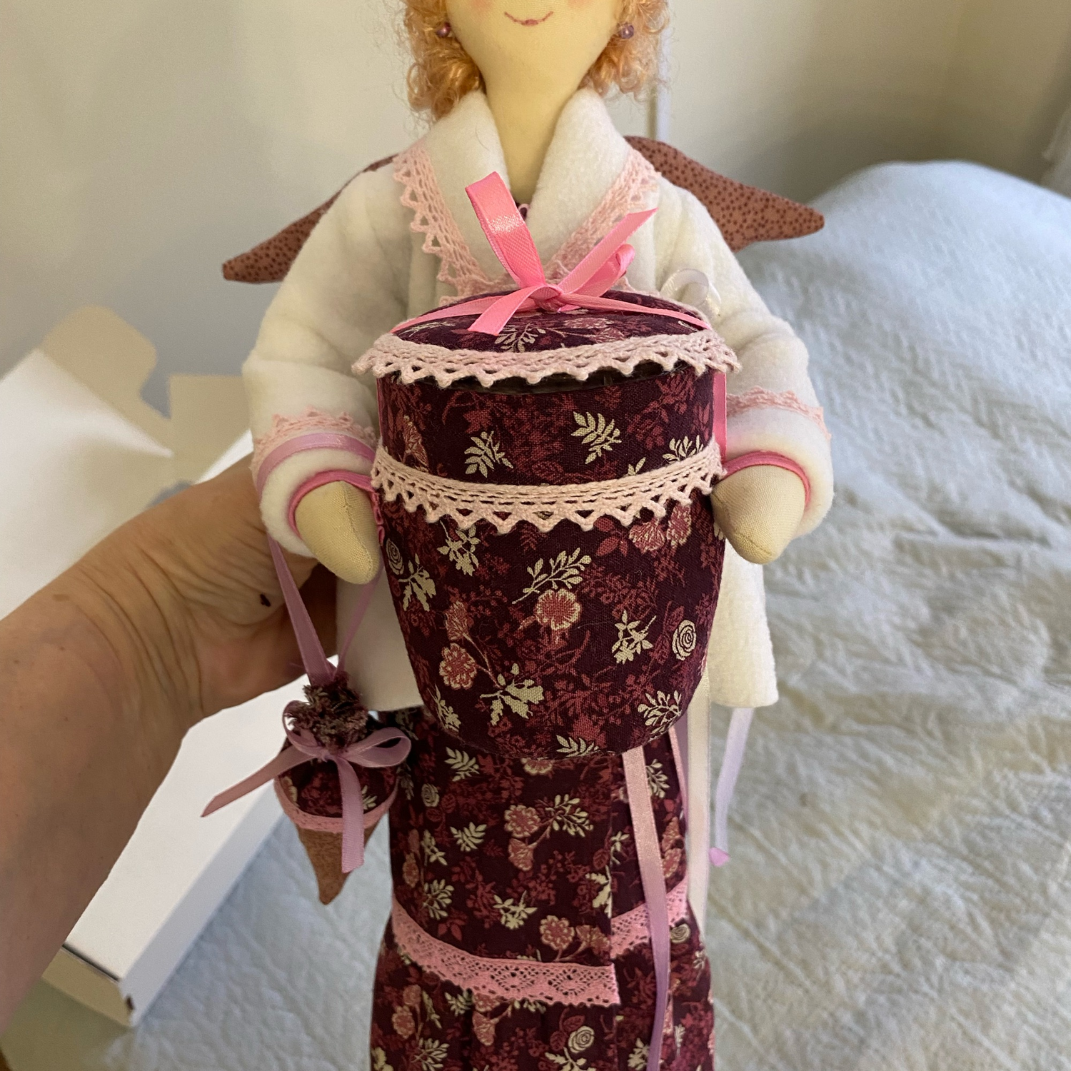 Photo №2 к отзыву покупателя Koroleva Nataliya о товаре Банная фея - хранительница ушных палочек и ватных дисков