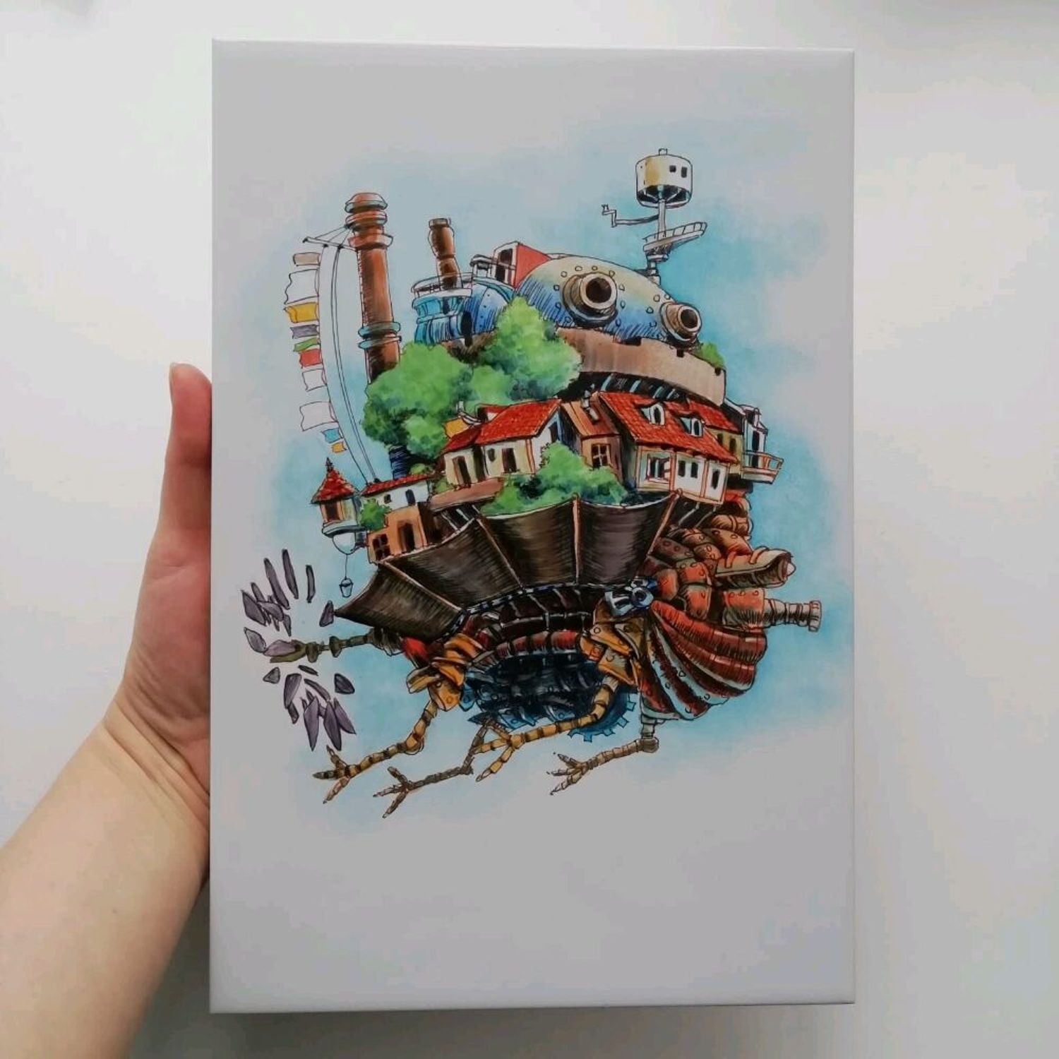 Photo №3 к отзыву покупателя Aleksandra Steklyashkina о товаре Роспись плитки Тоторо панно