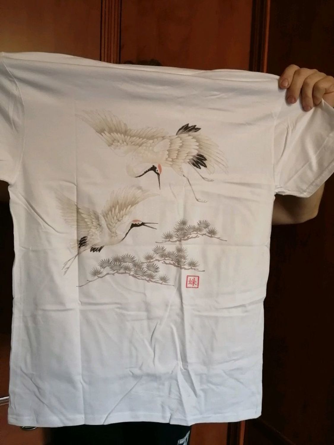Фото №2 к отзыву покупателя Natali Tim о товаре Футболка KUMO: T-shirt Japan Storks