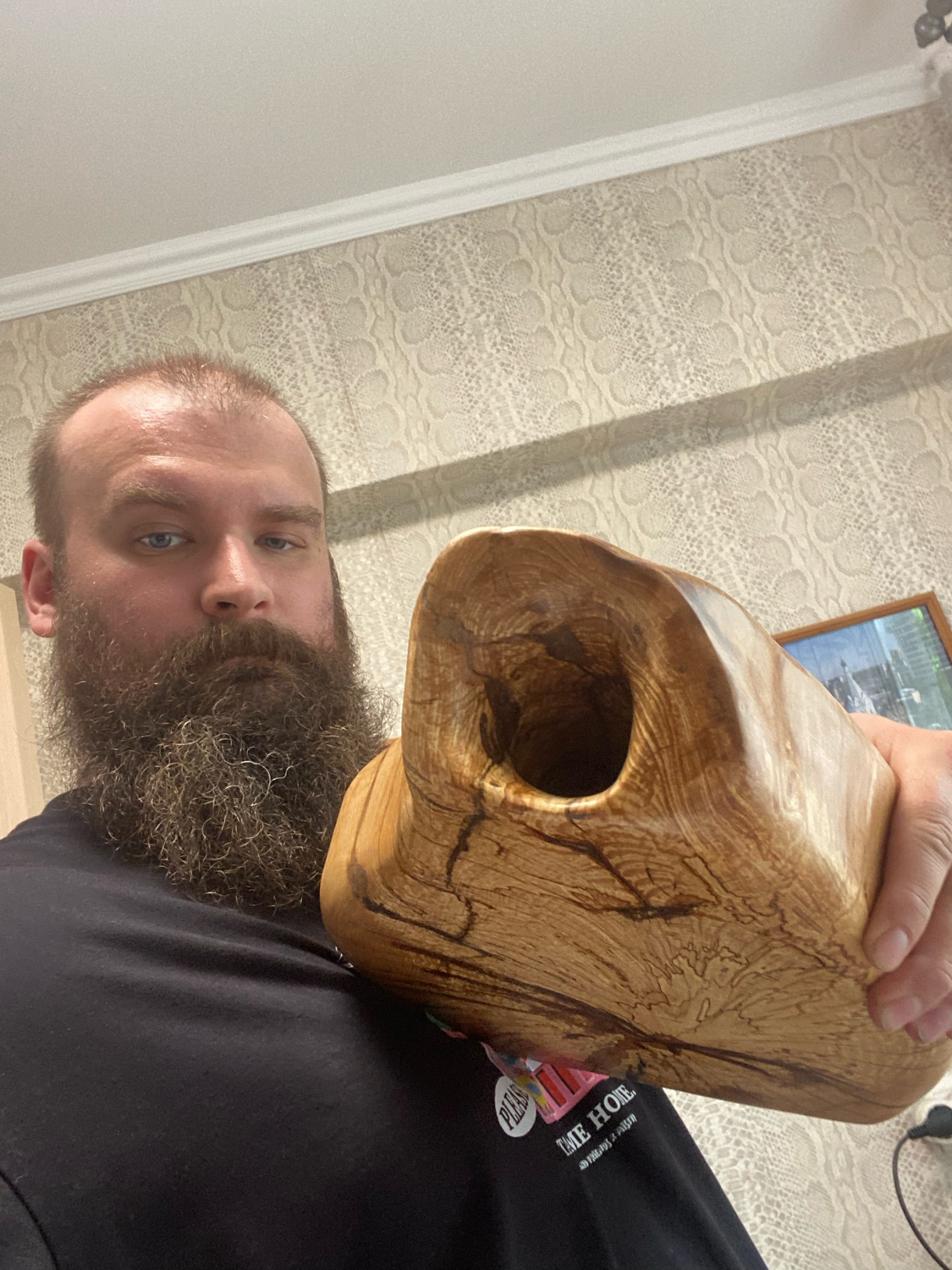 Photo №3 к отзыву покупателя Andrej о товаре Ваза из дерева