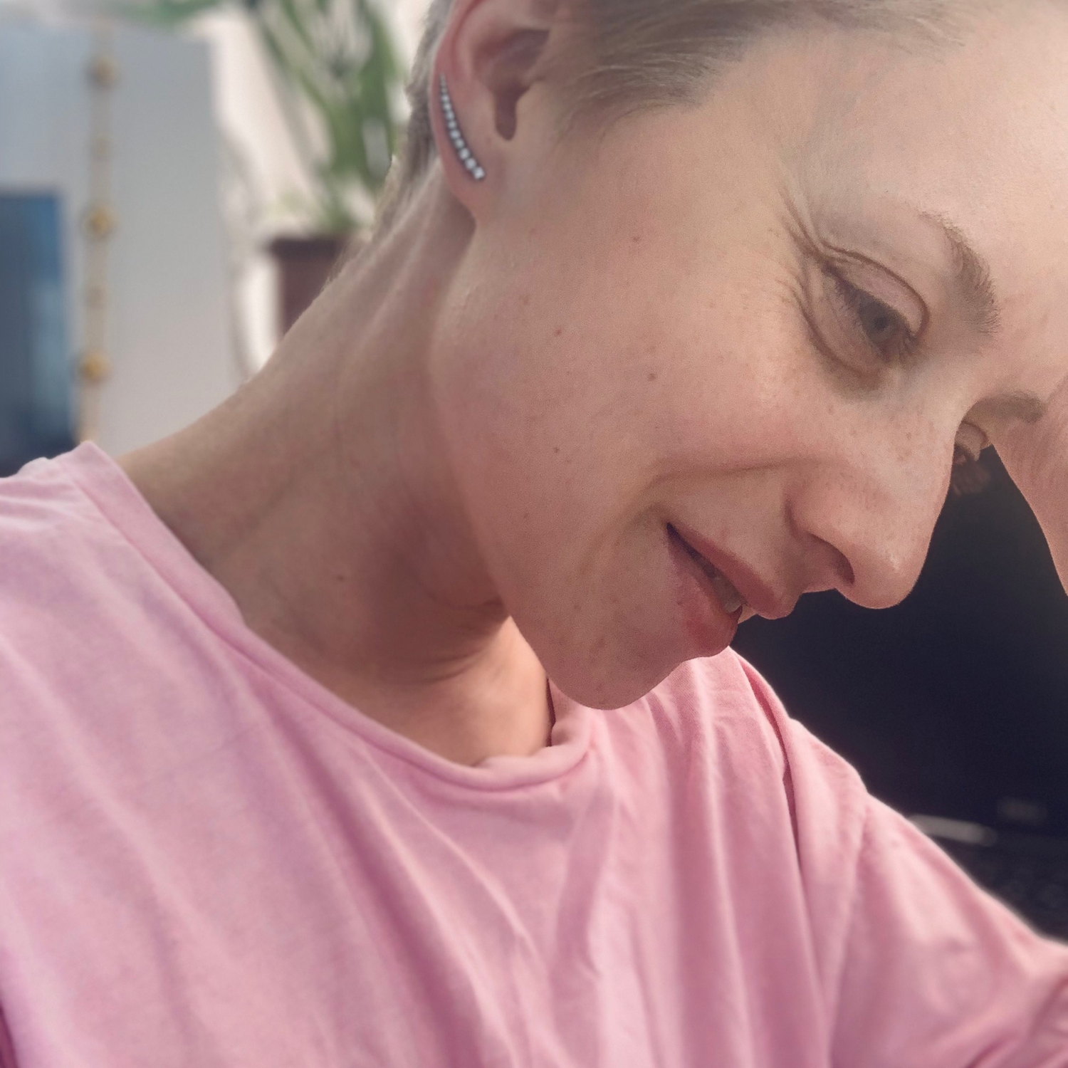 Фото №1 к отзыву покупателя Катерина Толасова о товаре Серьги - пины вдоль уха  "Дорожка"из серебра 925