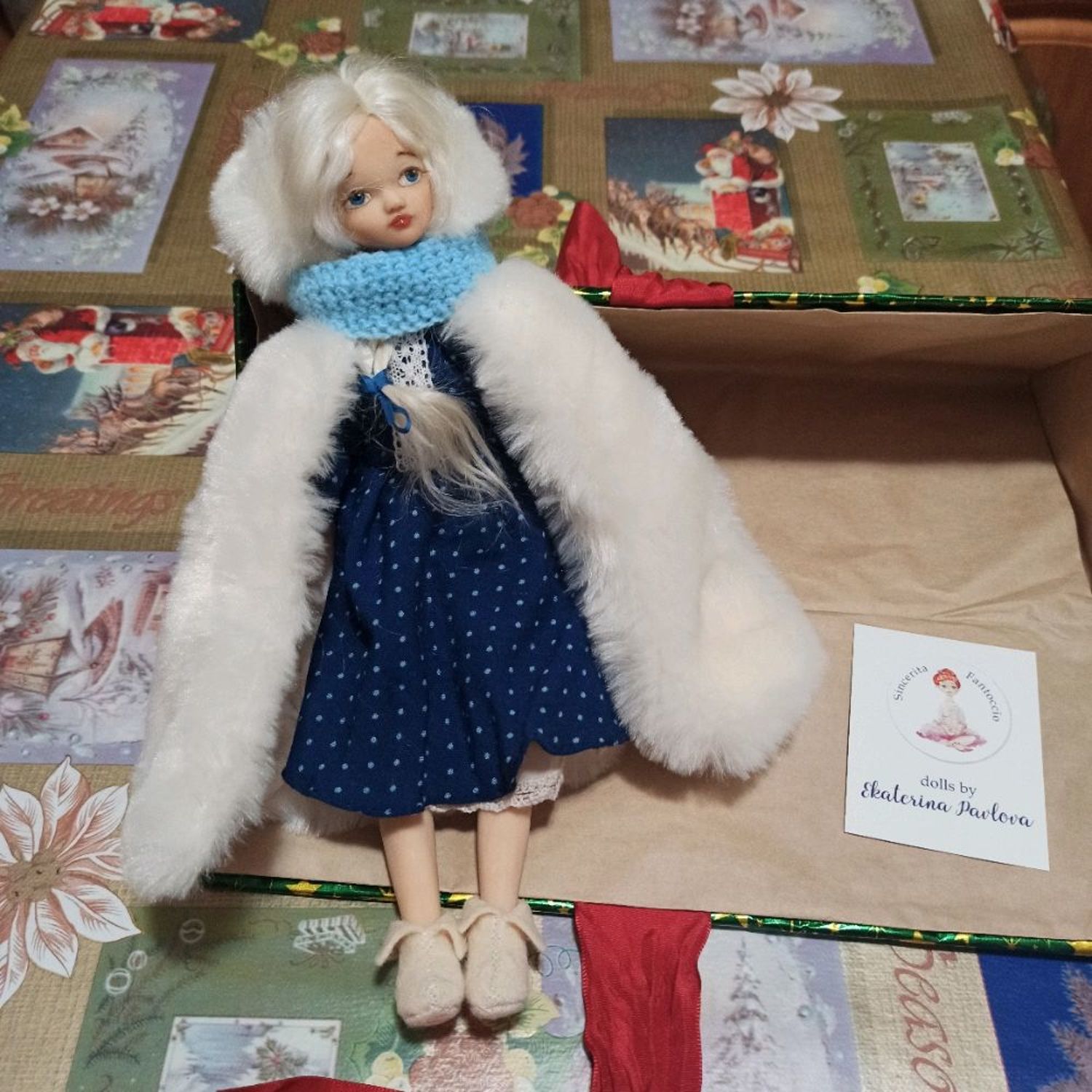Photo №3 к отзыву покупателя Natalya M о товаре Кукла Снегурочка
