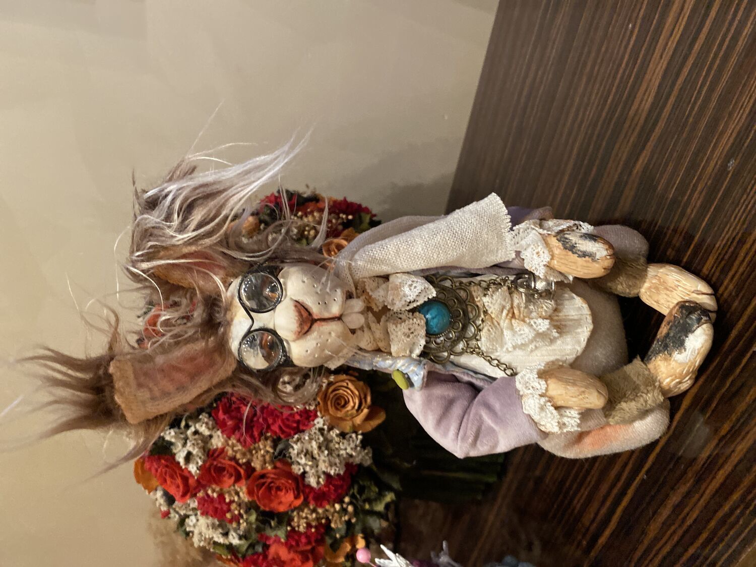 Фото №1 к отзыву покупателя Марина о товаре Мартовский заяц - интерьерная кукла