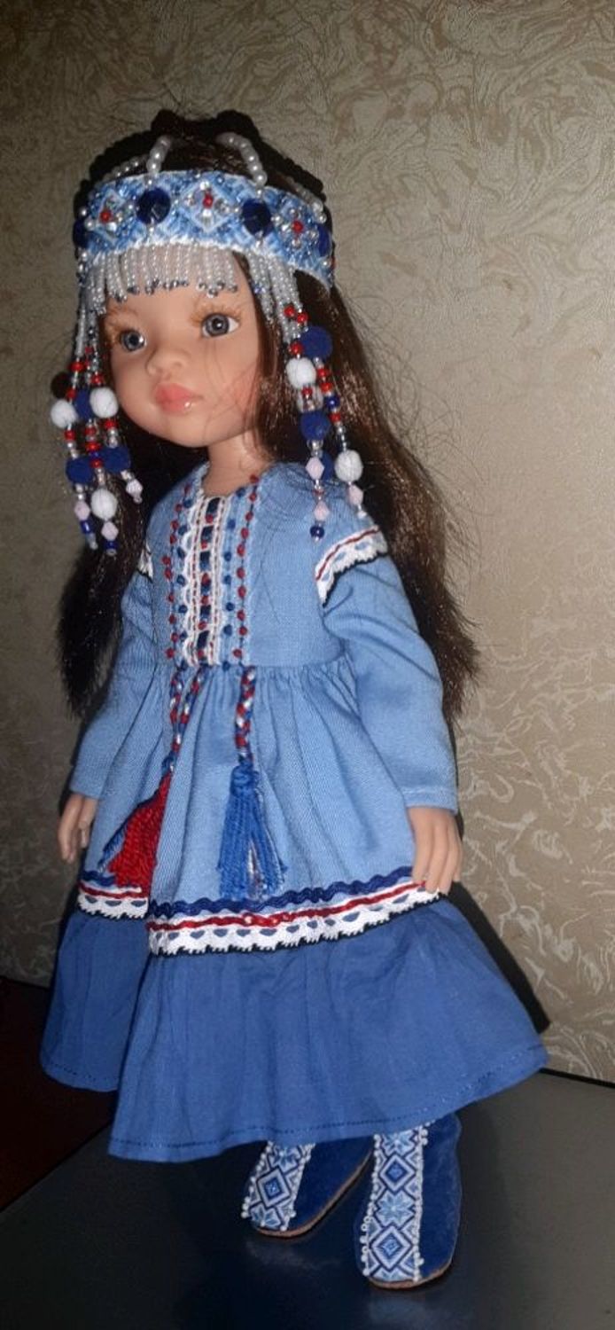 Фото №5 к отзыву покупателя Лариса о товаре Одежда для кукол: комплект "Якутяночка" № 2
