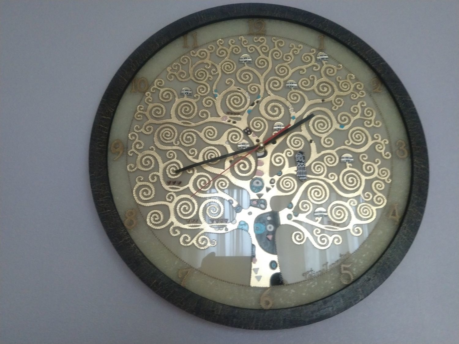 Фото №1 к отзыву покупателя Семина Инна о товаре Часы настенные "Древо жизни" круглые