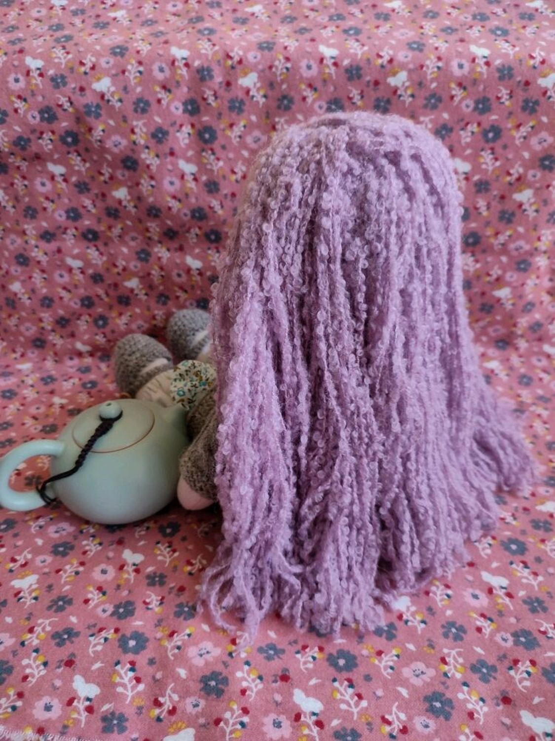 Фото №2 к отзыву покупателя Hippie Rabbit House о товаре Вальдорфская кукла Лавандочка